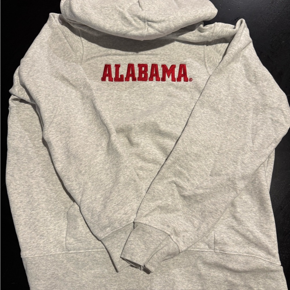lululemon athletica Gray Hoodie with Red Logo